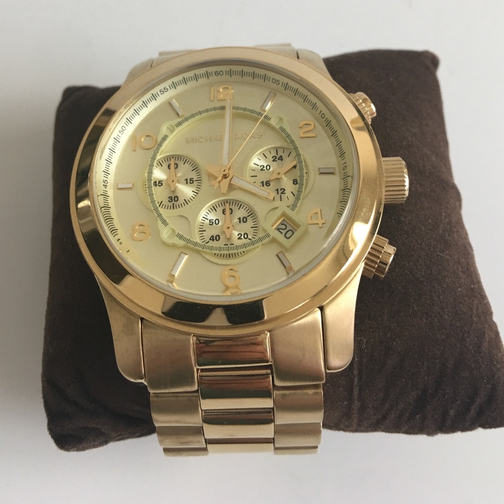 Authentic Michael Kors Large Runway Watch